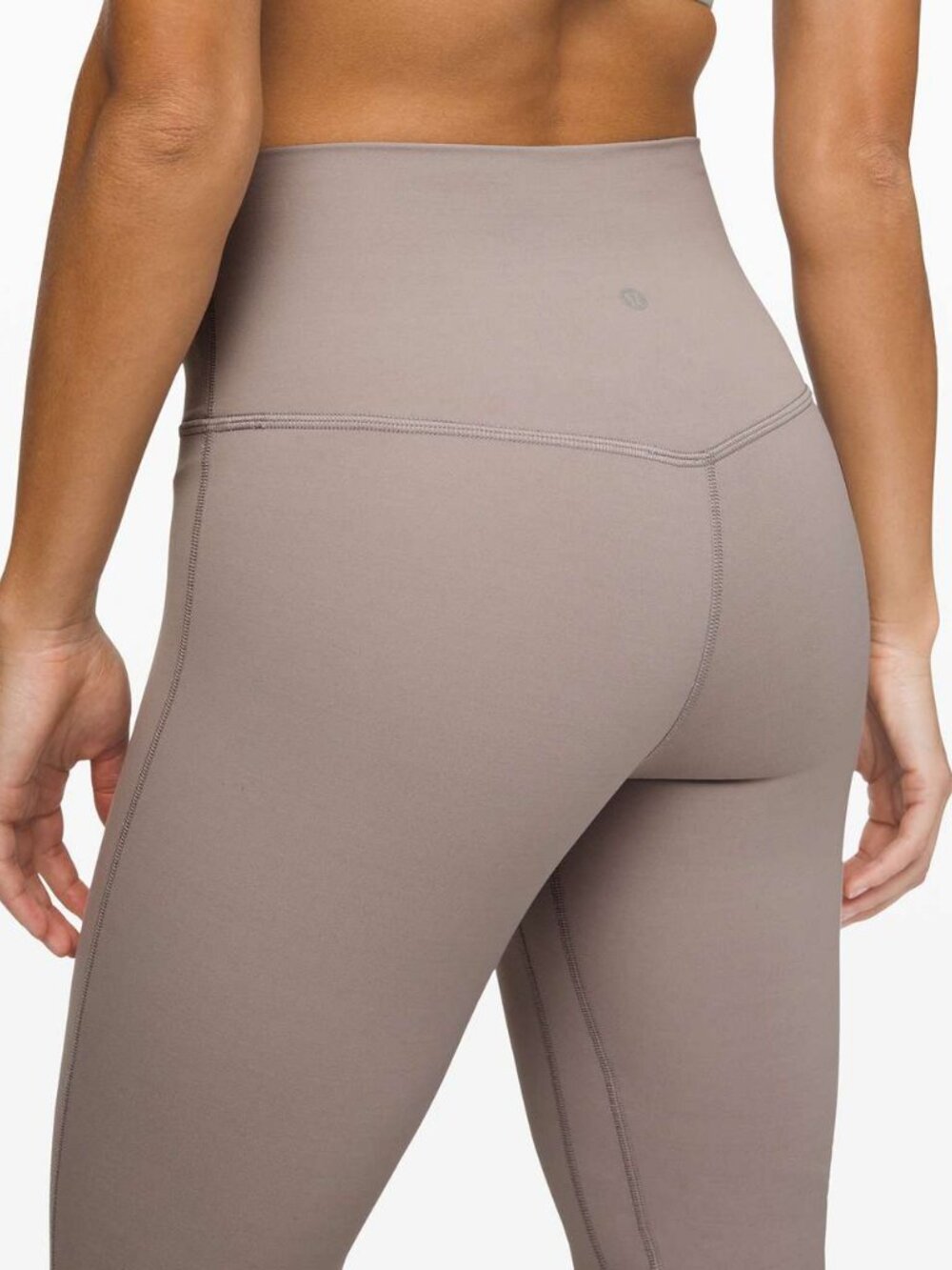 Lululemon Dark Chrome Align Pant II Leggings Size 2 Grey/Silver